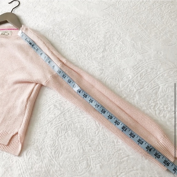 Light Pink Cropped Sweater - Picture 4 of 6